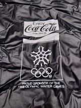 Vintage Rare 1988 Olympic Winter Games /Coca Cola Rain Poncho - £39.32 GBP