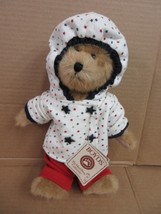 NOS Boyds Bears LISA ANNE 919606 Plush Bear Red White Blue Stars B72 S - £21.34 GBP