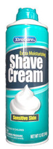 Sensitive Skin Extra Moisturizing Shave Cream By Xtracare 12oz/340g-NEW Easy Top - £4.66 GBP