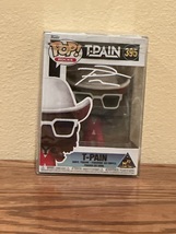 Funko Pop! Rocks - T-Pain #395 Facsimile Laser Autographed (Box &amp; Protec... - $86.95