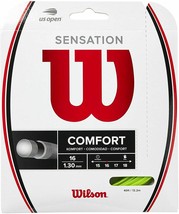 Wilson - WR830170116 - Sensation Tennis String - Gauge 16 - Neon Green - $16.95