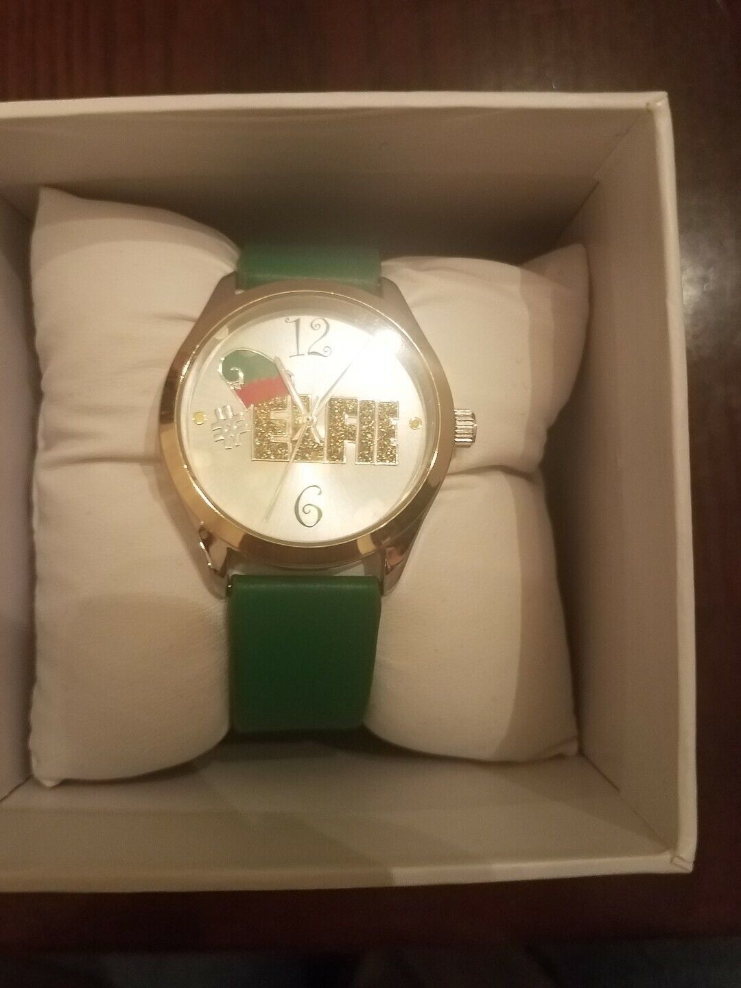 Primary image for Elfie Christmas Watch Holiday Rare Vintage looking Brand New-SHIP SAME BUS DAY
