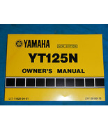 1985 85 YAMAHA YT125 YT 125 SHOP SERVICE REPAIR MANUAL - $455.92 MXN