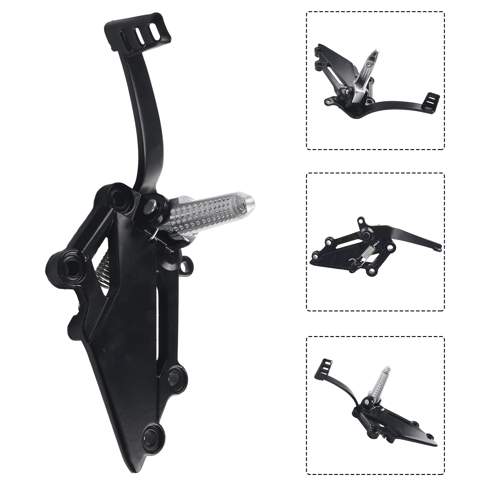  ninja250 foot peg bracket brake pedal aluminum alloy bracket billet high quality iron thumb200
