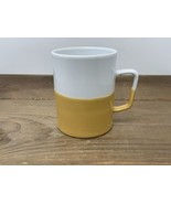 Saikai Dip Mug Yellow Wh Color Separation Glaze - Essence Korutaro Abe E... - $33.66 CAD