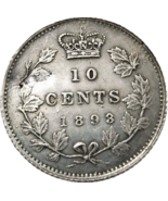 1893 Canada 10 centesimi - Victoria Laureate Bust Revival - $18.69 CAD