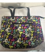 Disney Parks Official - Mickey Mouse Face Pop Art - Zippered Shoulder To... - $278.37 MXN