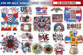 4th of July Sublimation Bundle - £1.99 GBP