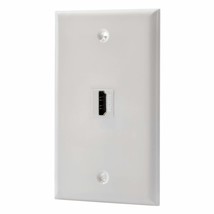 Hdmi Wall Plate - 4K Hdmi Keystone Female To Female Wall Plate In White ... - $12.99