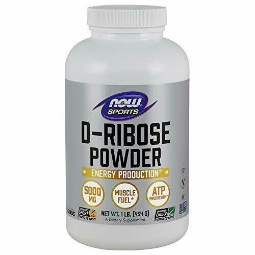 NOW Sports Nutrition, D-Ribose Powder 5000 mg, Certified Non-GMO, Energy Prod... - £45.78 GBP