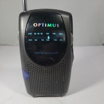 Radio Shack Optimus Handheld Portable AM/FM Receiver Radio 12-799 Excell... - $12.56