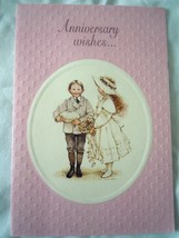 Vintage American Greetings Holly Hobbie Anniversary Wishes Card 1981 - £3.15 GBP