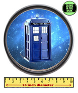 Round Big Dr. Who Tardis Framed Glow In The Dark Limited Edition/Numbere... - £26.91 GBP