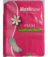 Maxithins Super Maxi Pads,16-ct.-BRAND NEW-SHIPS N 24 HOURS - $123.92 MXN