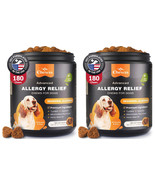 2 Dog Allergy Relief Chews - Itch Relief for Dogs - Anti Itch - Chewia 1... - $29.95