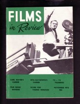 Films In REVIEW-NOV 1972-RITA HAYWORTH-CARL Mayer Vf - £19.80 GBP