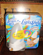 Glade Plugins Scented Oil Vanilla Cream Light Show Night Light Changing Colors - $34.42