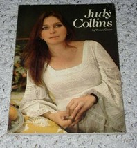 Judy Collins Softbound Book By Claire Vintage 1977 Flash Books - $39.99