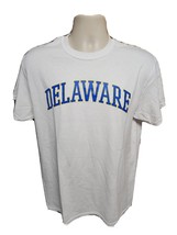 Delaware University Adult Medium White TShirt - £11.87 GBP