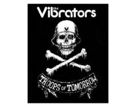 Vibrators Troops Of Tomorrow 2003 - Woven Sew On Patch Official Merchandise - £3.96 GBP