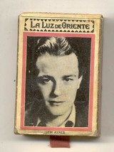 La LuZ DE Oriente early 1900s Matchbox Actors Josephine martin &amp; Lew Ayres - $9.99