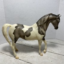 Retired Breyer Horse #614 Grey Pinto Arabian Johar Mare Paint  Classic - £20.23 GBP