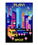Disney EPCOT Play Pavilion Poster Eric Tan Limited Edition Of 300 - £100.51 GBP