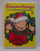 Curious George A Very Monkey Christmas 2009 Dvd New - £11.90 GBP