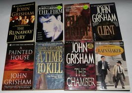 John Grisham Book Lot John Grisham Books to Movies Lot 8 Paper Back Book... - £7.85 GBP