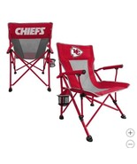 Kansas City Chiefs Hand Arm Chair Red NFL Tailgating Camping Cup Holder - $98.99