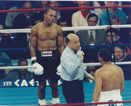 Sugar Ray Leonard Vs Hector Macho Camacho Joe Cortez 8X10 Photo Boxing Picture - £3.88 GBP