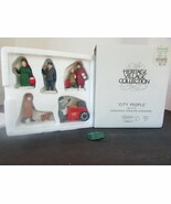 Dept 56 59650 City People 5 Pcs Figures Heritage Village  L138 - $8.50
