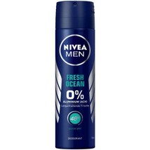 Nivea Men Fresh Ocean Spray deodorant 150ml 0% Aluminum  FREE SHIPPING - £7.23 GBP