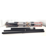 CAP 5 Ft Barbell Weightlifting Bar 3pc Solid Steel OPEN BOX *MISSING PARTS - $27.44 CAD