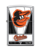 Zippo Lighter: Baltimore Orioles&quot; Lighter, Street Chrome - $631.04 MXN
