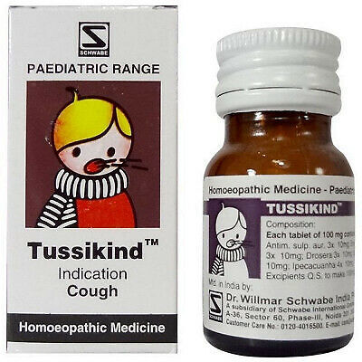 Primary image for Willmar Schwabe India Tussikind (10g) + FREE SHIP Relieves Dry Irritable Cough,