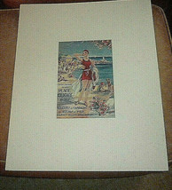 genuine Grands Magasins French Department Store Catalog cover 1920, matted NF - £15.71 GBP