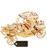 24K Gold Plated Polished Vintage Car Ornament Made with Genuine Matashi ... - $475.99 MXN