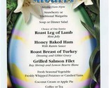 Don Miguel&#39;s Easter Sunday Menu 2003 - £7.79 GBP
