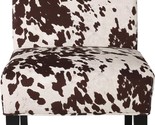 Kassi Dining Chair In Milk Cow Fabric By Christopher Knight Home. - $137.92
