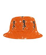 Showgirl Vibrant Dance Silhouette Bucket Hat, Stylish, Festival Fashion, - $459.78 MXN