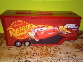 Disney Pixar CARS Lightning McQueen Hauler Trailer Repair Station 2017 - £10.38 GBP