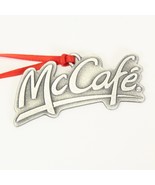 McDonald McCafe Christmas Ornament Metal 2.6&quot; L x 1.2&quot; H - $540.04 MXN