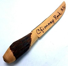 Handmade Wood Souvenir Letter Opener - Chimney Rock, North Carolina - £9.01 GBP