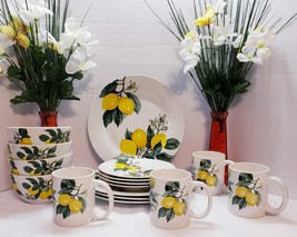 Lemon Printed Ceramic Dinnerware To Choose - £6.40 GBP+