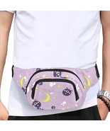 Luna Bunny Star Kawaii Anime Fanny Pack Bumbag Waist Bag with 3 Compartment - $51.61 CAD