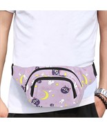 Luna Bunny Star Kawaii Anime Fanny Pack Bumbag Waist Bag with 3 Compartment - £29.89 GBP