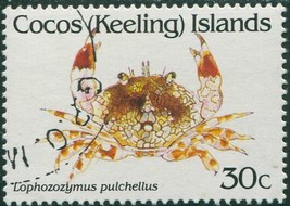 Cocos Islands 1991 SG255 30c Crab FU - $33.95 MXN