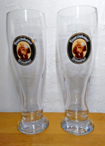 Franziskaner Weissbier 0.5L German Tall Beer Glasses Set of Two (2) Pilsner - $26.34