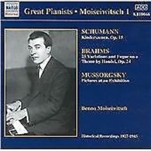 Robert Schumann : Moiseiwitsch: Schumann / Brahms / Mussorgsky CD (2001) Pre-Own - £11.42 GBP